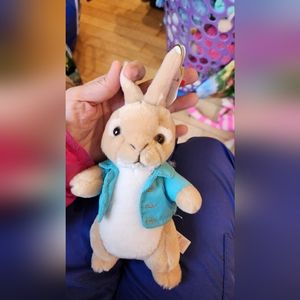 Ty beanie babies peter rabbit cotton tail new